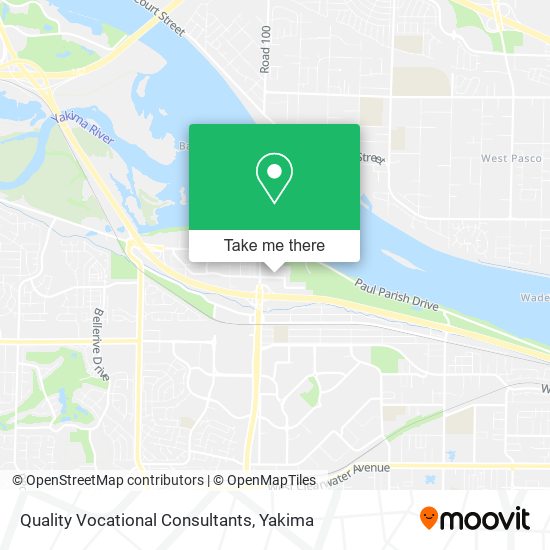 Quality Vocational Consultants map