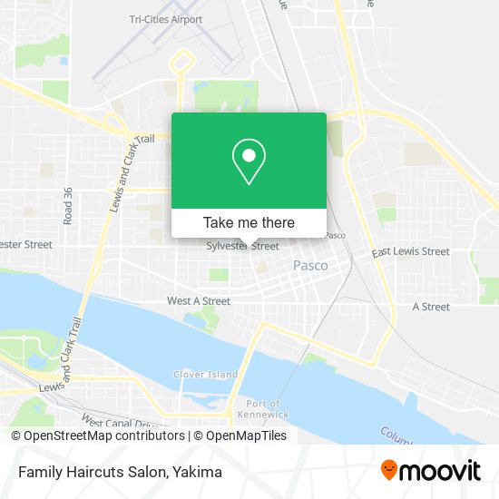 Mapa de Family Haircuts Salon
