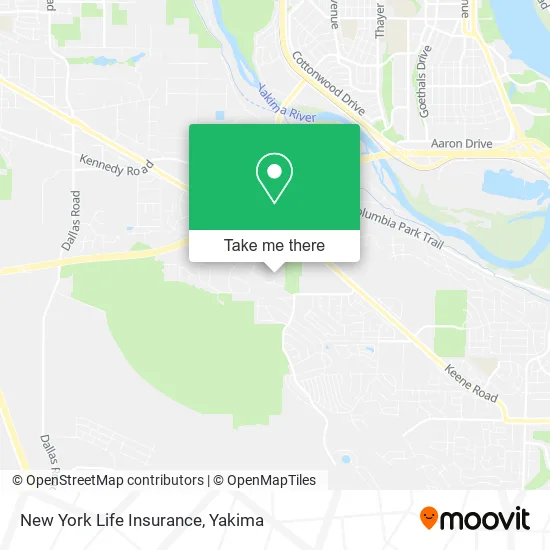 New York Life Insurance map