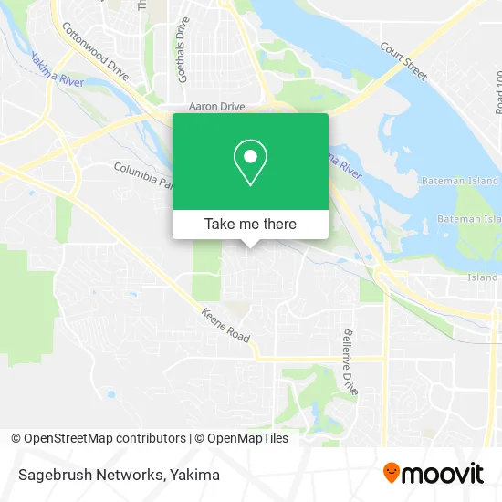 Sagebrush Networks map