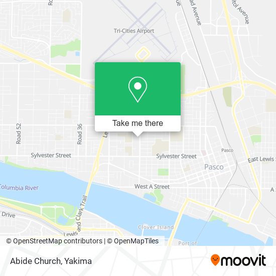 Abide Church map