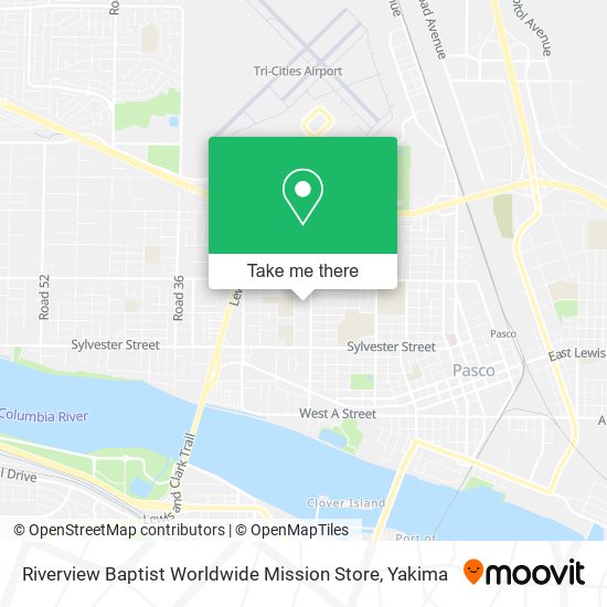 Riverview Baptist Worldwide Mission Store map