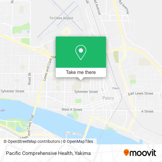 Pacific Comprehensive Health map