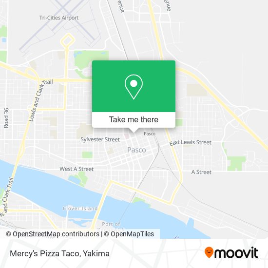 Mapa de Mercy's Pizza Taco