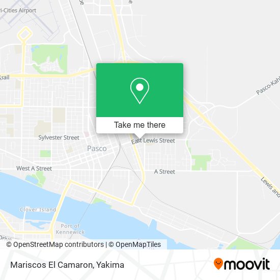 Mapa de Mariscos El Camaron