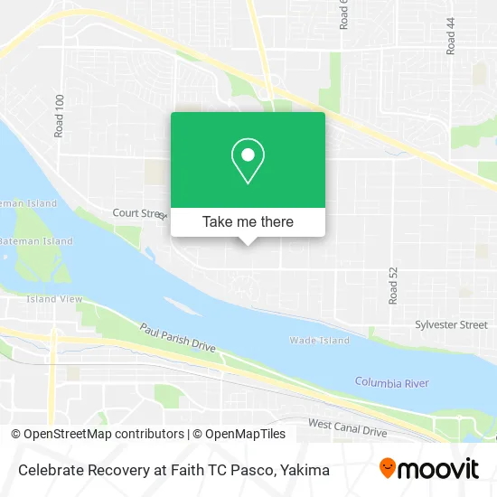 Mapa de Celebrate Recovery at Faith TC Pasco
