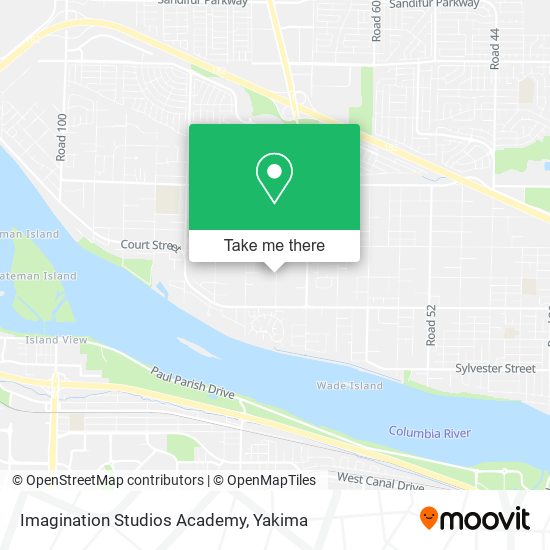 Imagination Studios Academy map