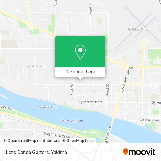 Let's Dance Garters map