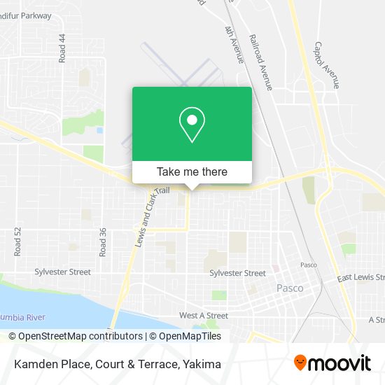 Kamden Place, Court & Terrace map