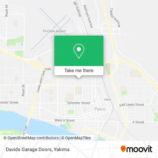 Davids Garage Doors map