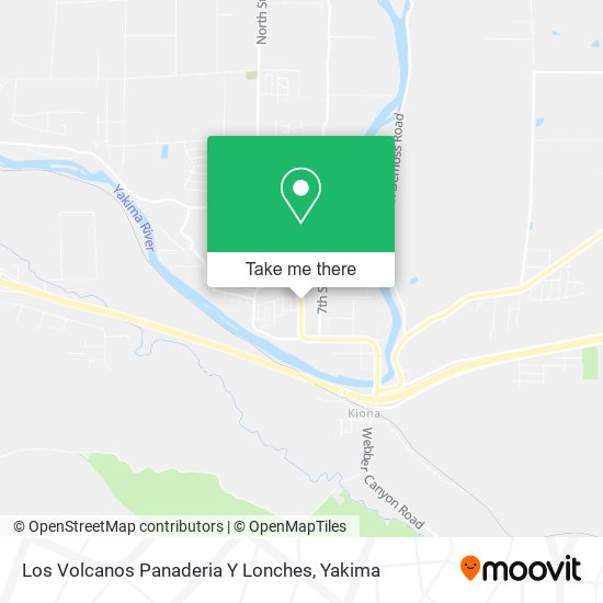Los Volcanos Panaderia Y Lonches map