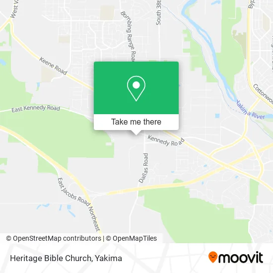 Heritage Bible Church map