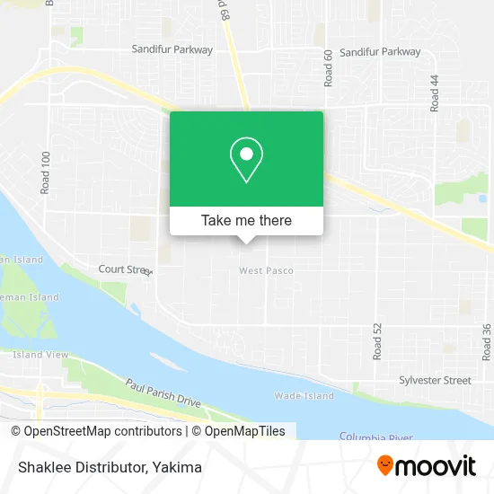 Shaklee Distributor map