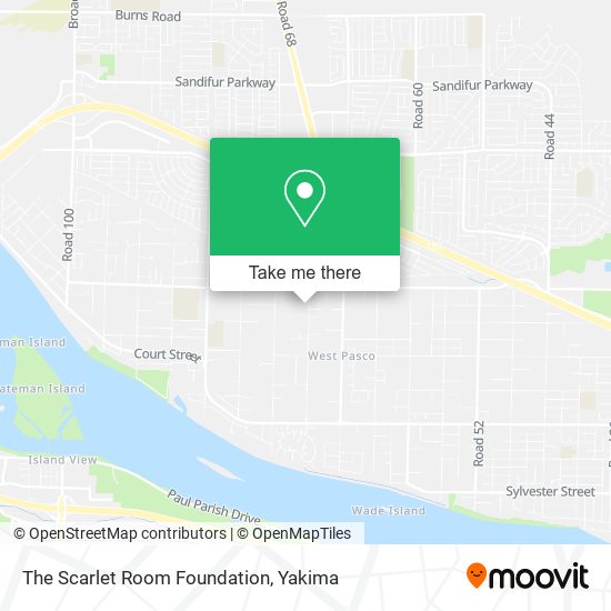 The Scarlet Room Foundation map