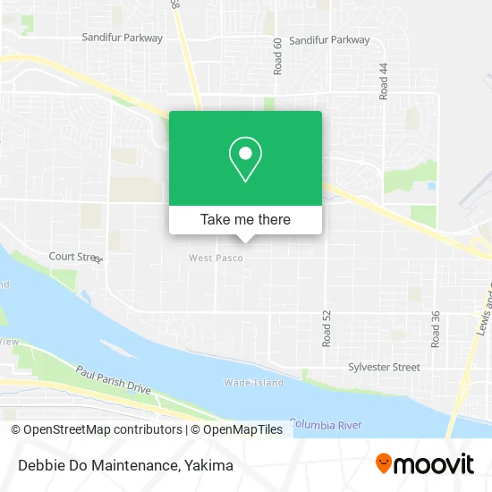 Debbie Do Maintenance map