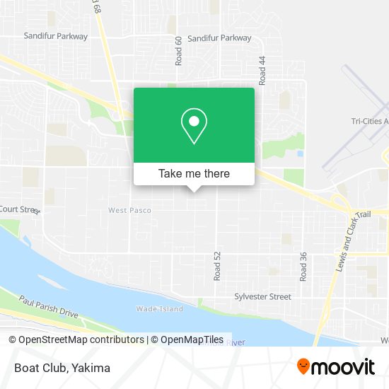 Mapa de Boat Club