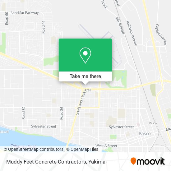 Mapa de Muddy Feet Concrete Contractors