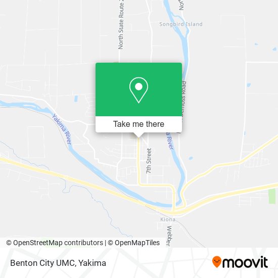 Mapa de Benton City UMC