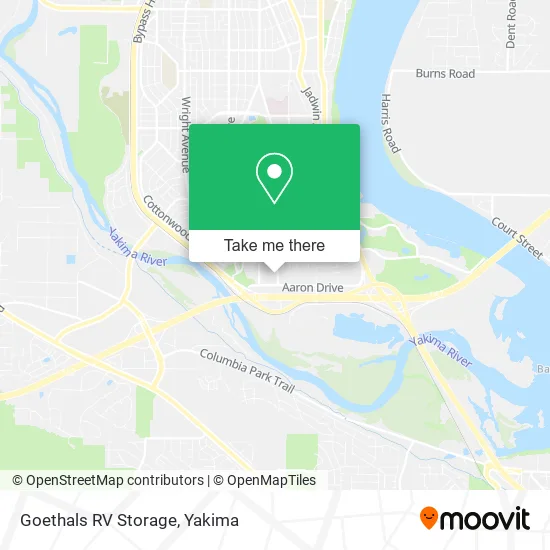 Goethals RV Storage map