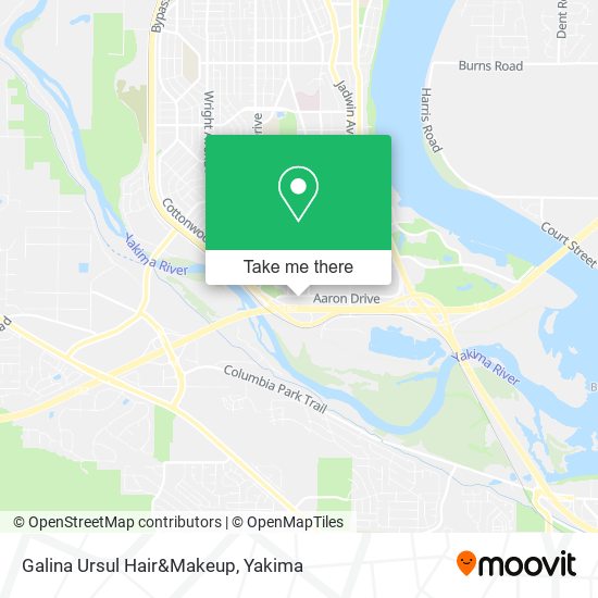 Galina Ursul Hair&Makeup map