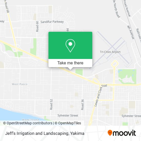 Mapa de Jeff's Irrigation and Landscaping