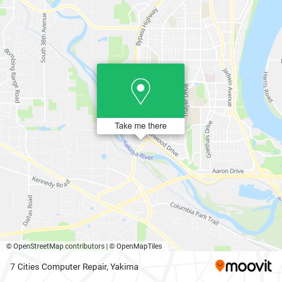Mapa de 7 Cities Computer Repair