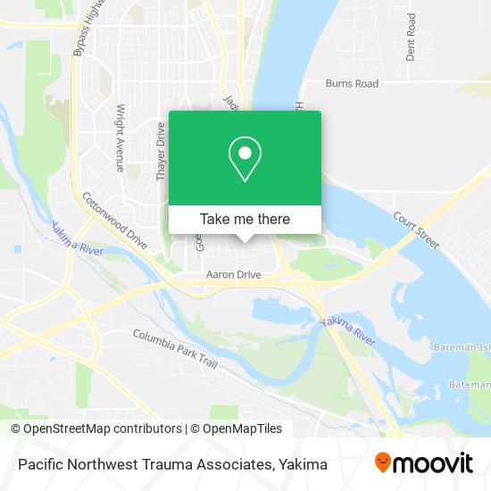 Mapa de Pacific Northwest Trauma Associates
