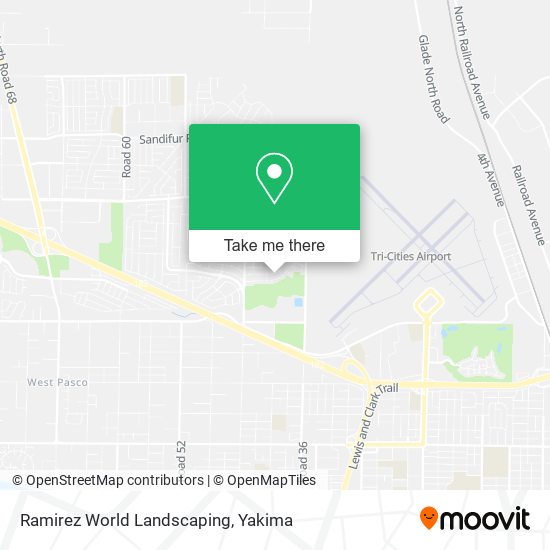 Ramirez World Landscaping map