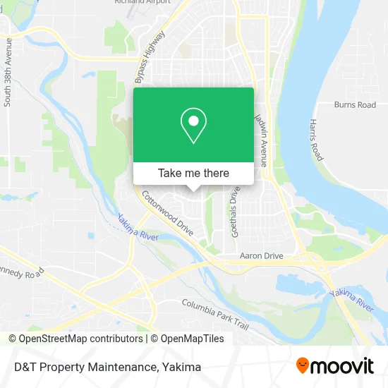 D&T Property Maintenance map