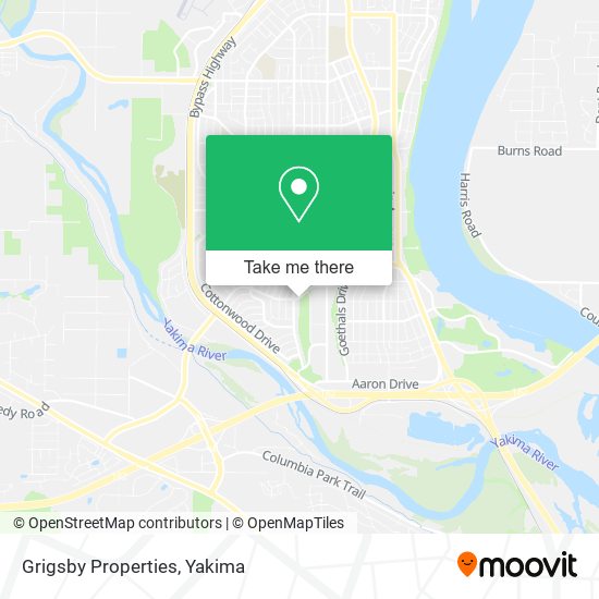 Mapa de Grigsby Properties