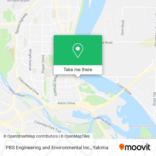 PBS Engineering and Environmental Inc. map
