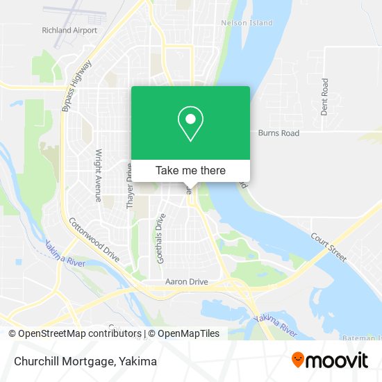 Mapa de Churchill Mortgage
