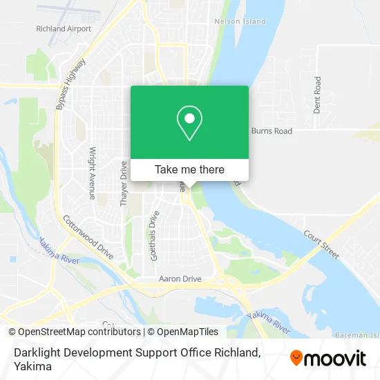 Darklight Development Support Office Richland map