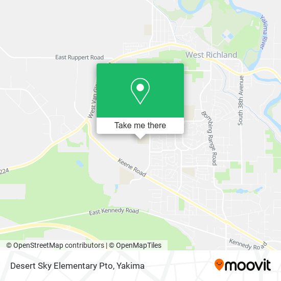 Mapa de Desert Sky Elementary Pto