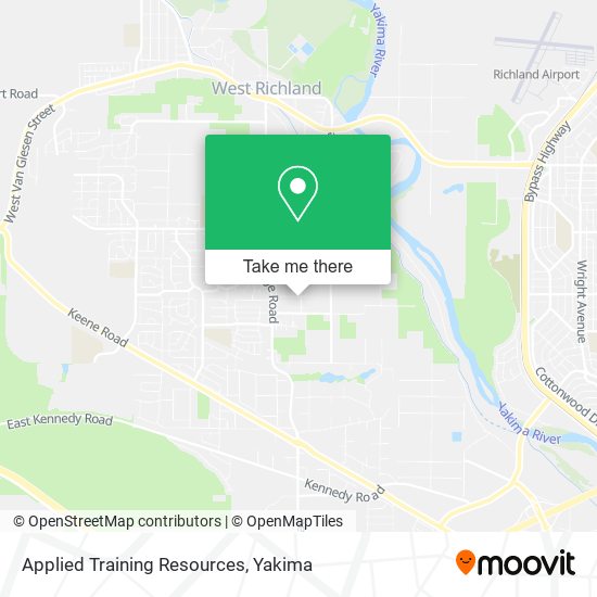 Applied Training Resources map