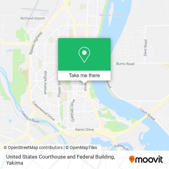 United States Courthouse and Federal Building map