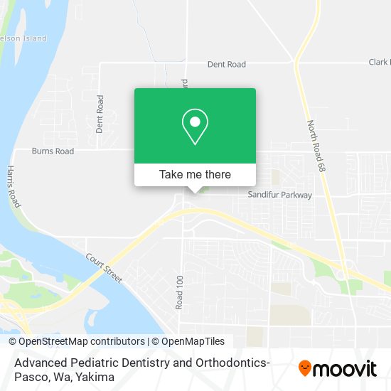 Advanced Pediatric Dentistry and Orthodontics-Pasco, Wa map