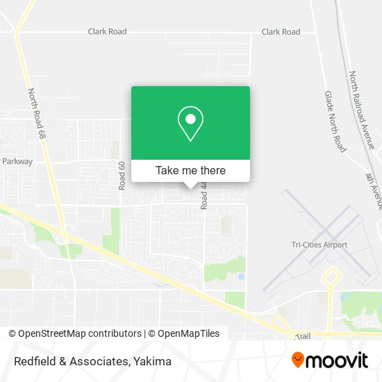 Mapa de Redfield & Associates