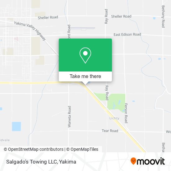 Salgado's Towing LLC map
