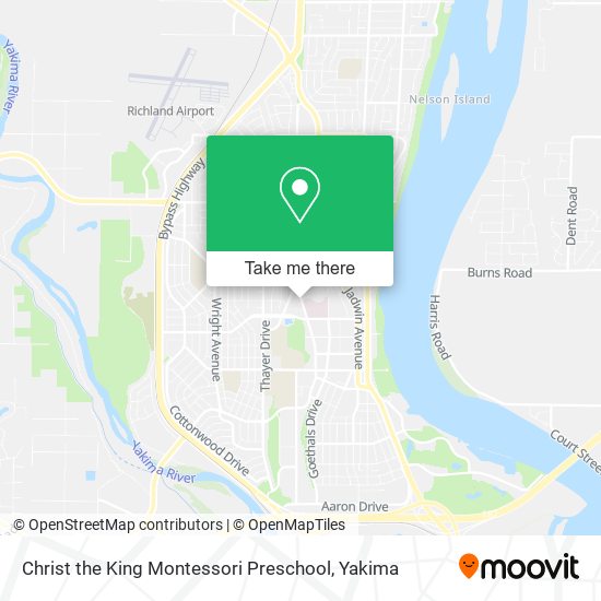 Mapa de Christ the King Montessori Preschool