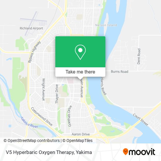 V5 Hyperbaric Oxygen Therapy map