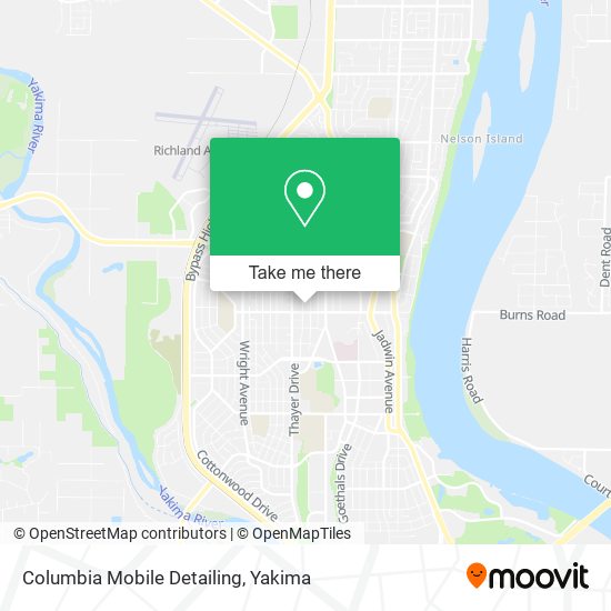 Mapa de Columbia Mobile Detailing