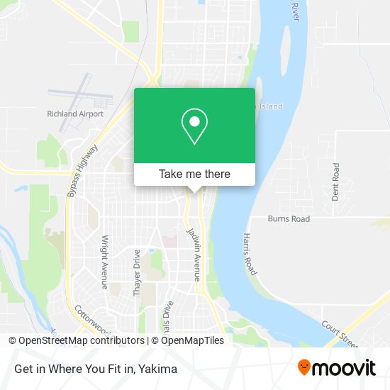 Get in Where You Fit in map