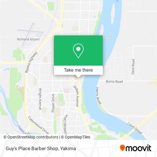 Guy's Place Barber Shop map