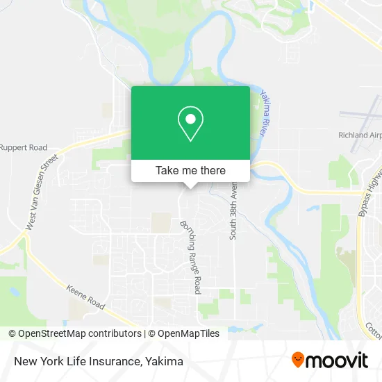 New York Life Insurance map