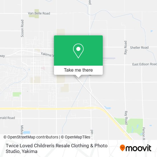 Twice Loved Children's Resale Clothing & Photo Studio map