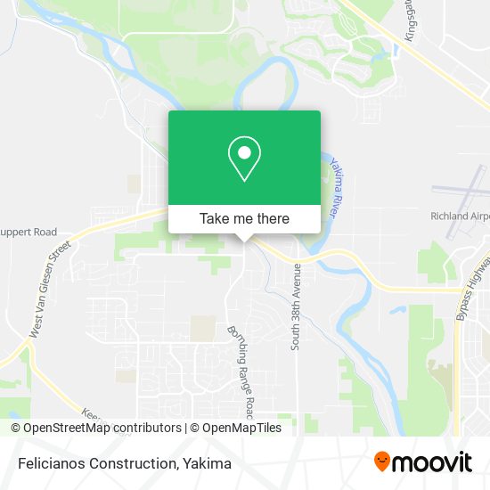 Felicianos Construction map