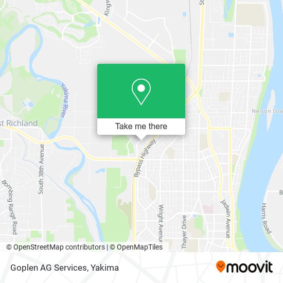 Mapa de Goplen AG Services