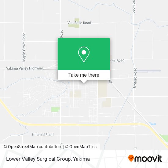 Lower Valley Surgical Group map