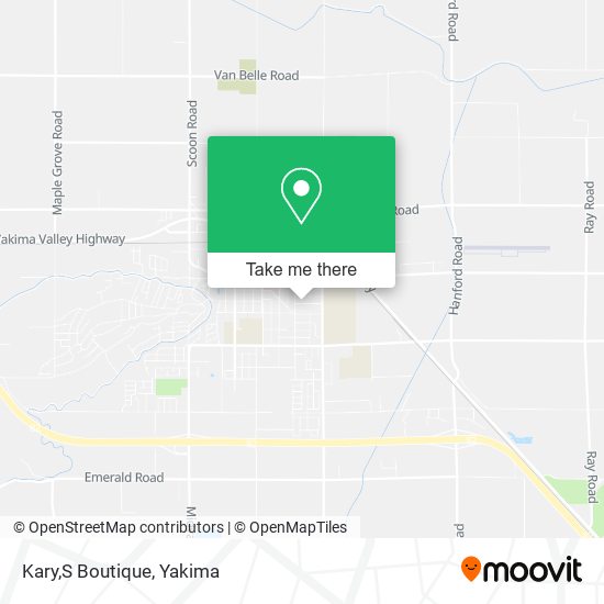Mapa de Kary,S Boutique